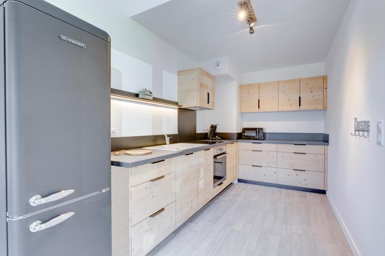 Apartament La Poudreuse - Duplex Avec Balcon Vue Montagne - Flumet Zewnętrze zdjęcie