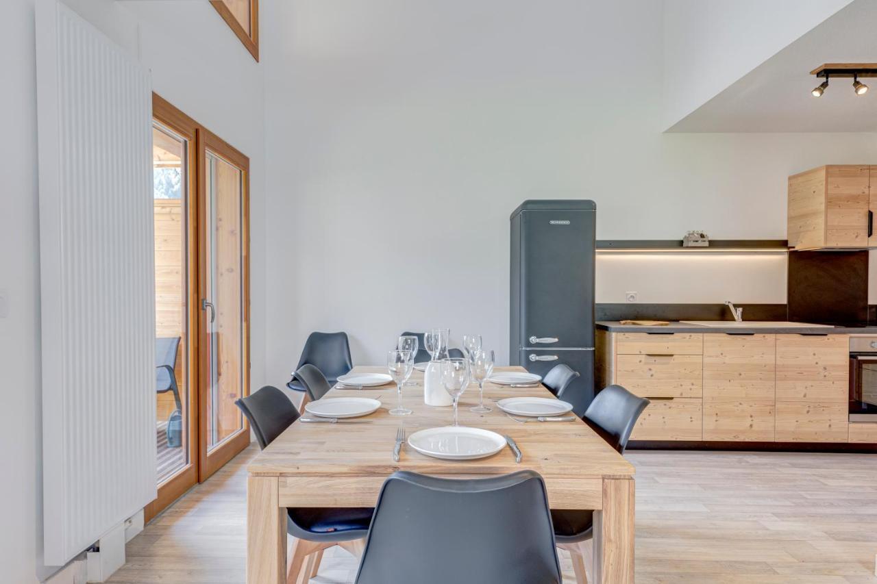 La Poudreuse - Duplex Avec Balcon Vue Montagne - Flumet Zewnętrze zdjęcie