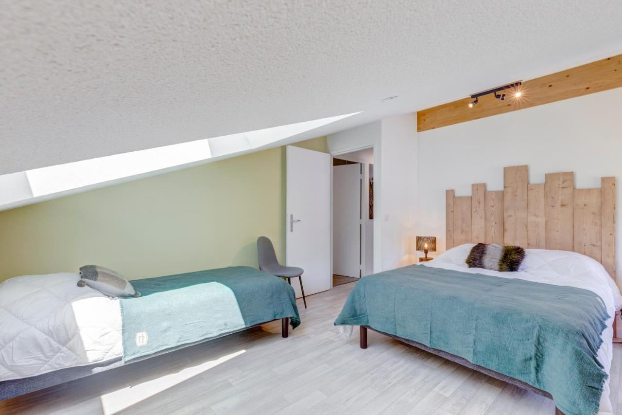 Apartament La Poudreuse - Duplex Avec Balcon Vue Montagne - Flumet Zewnętrze zdjęcie