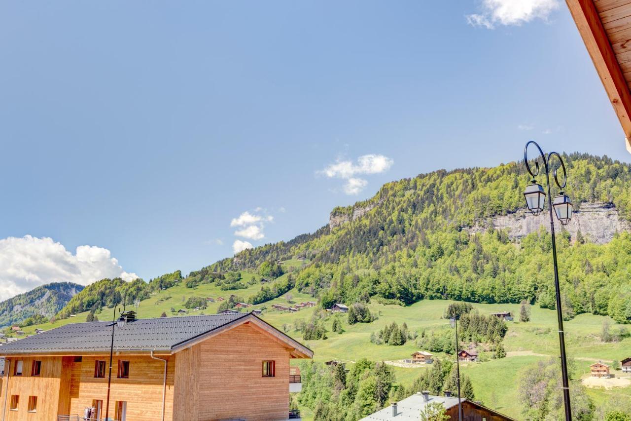 Apartament La Poudreuse - Duplex Avec Balcon Vue Montagne - Flumet Zewnętrze zdjęcie