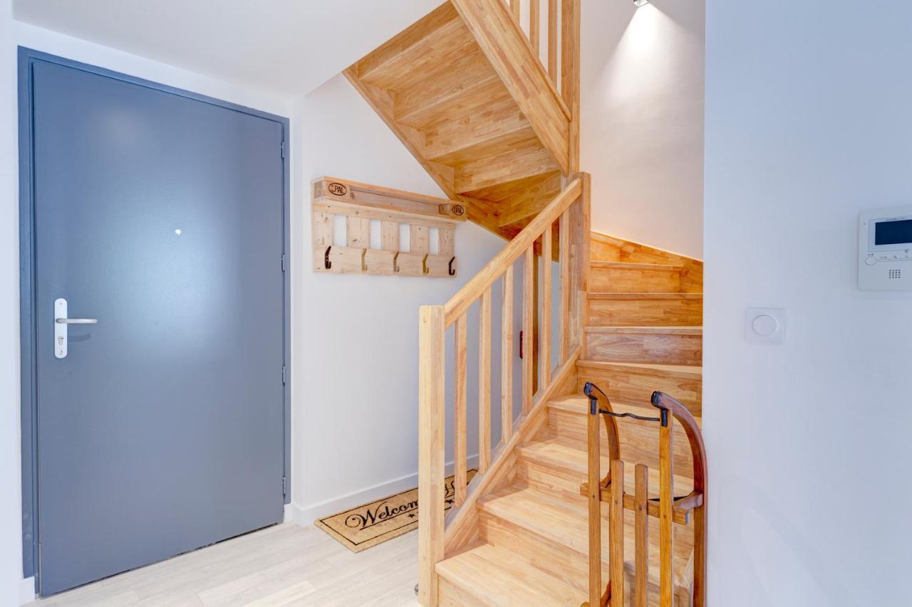 La Poudreuse - Duplex Avec Balcon Vue Montagne - Flumet Zewnętrze zdjęcie