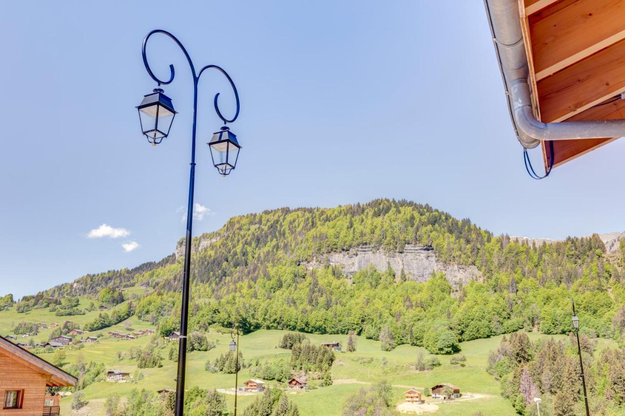 La Poudreuse - Duplex Avec Balcon Vue Montagne - Flumet Zewnętrze zdjęcie