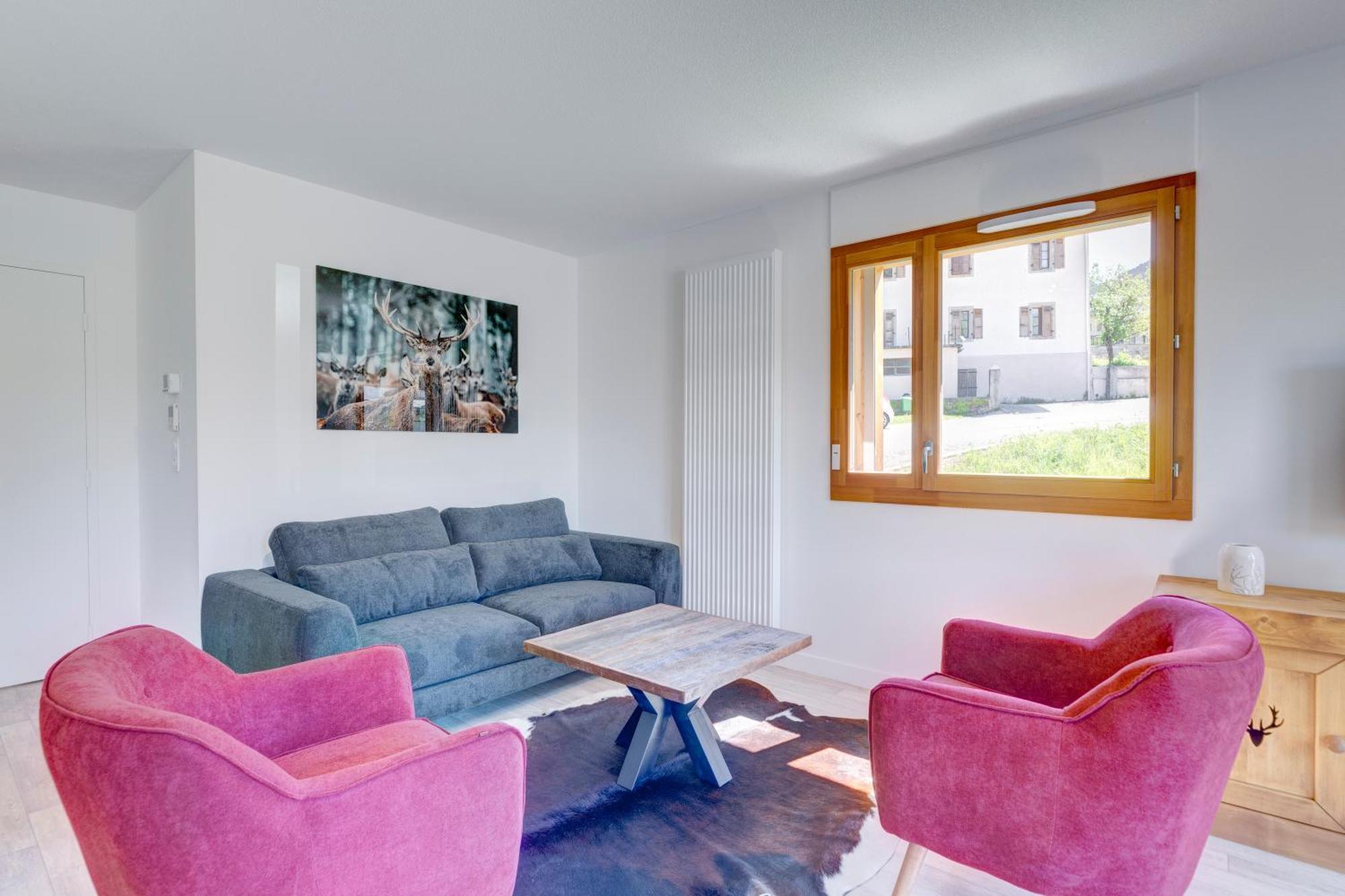 La Poudreuse - Duplex Avec Balcon Vue Montagne - Flumet Zewnętrze zdjęcie